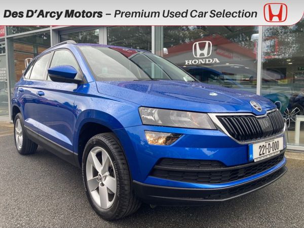 Skoda Karoq Estate, Petrol, 2022, Blue