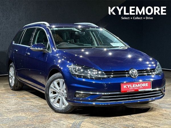 Volkswagen Golf Estate, Petrol, 2018, Blue