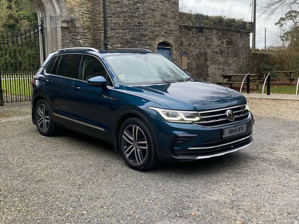 Volkswagen Tiguan SUV, Diesel, 2021, Blue
