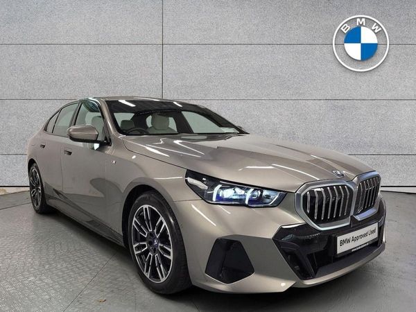 BMW 5-Series Saloon, Petrol Plug-in Hybrid, 2024, Grey