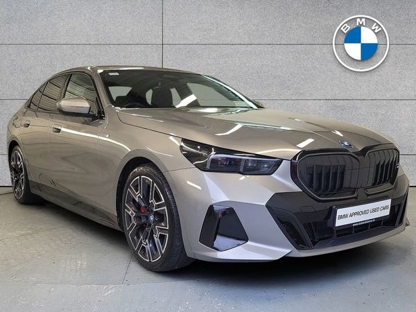 BMW 5-Series Saloon, Petrol Plug-in Hybrid, 2024, Grey