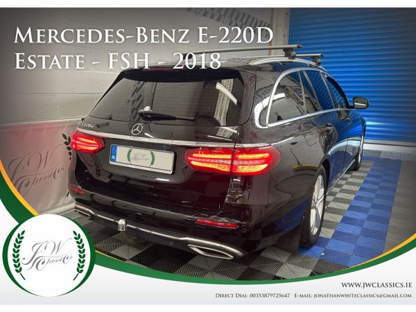 Mercedes-Benz E-Class Estate, Diesel, 2018, Black