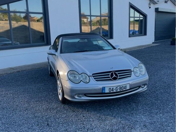 Mercedes-Benz CLK Convertible, Petrol, 2004, Silver