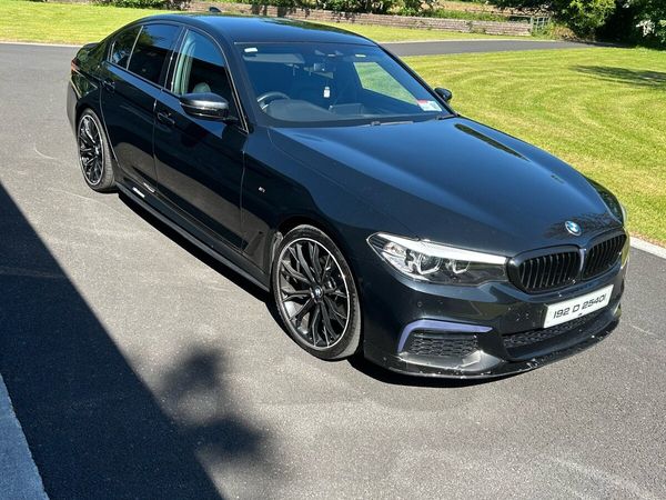 BMW 5-Series Saloon, Diesel, 2019, Black