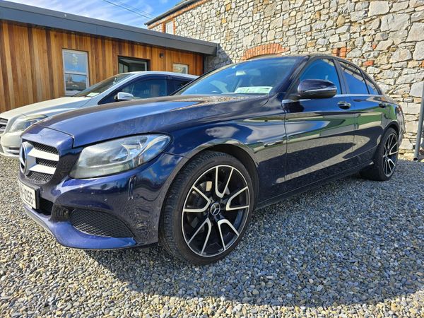 Mercedes-Benz C-Class Saloon, Diesel, 2017, Blue