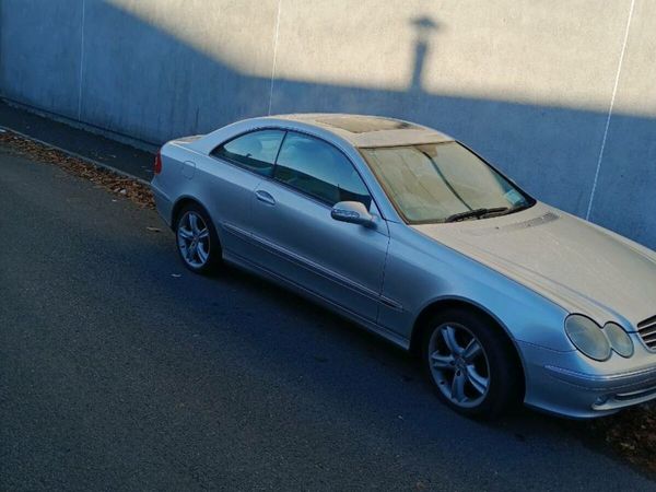 Mercedes-Benz CLK Coupe, Petrol, 2003, Silver