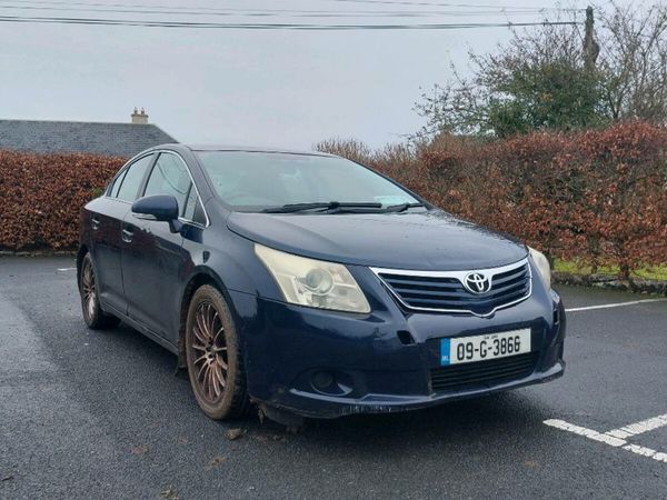 Toyota Avensis Saloon, Diesel, 2009, Blue