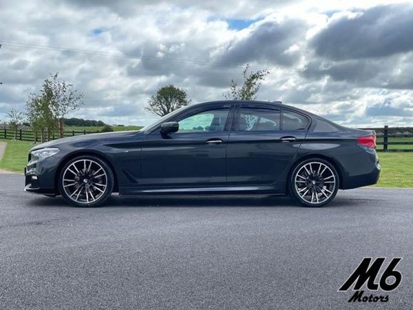 BMW 5-Series Saloon, Hybrid, 2020, Grey