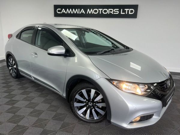 Honda Civic Hatchback, Petrol, 2014, Silver