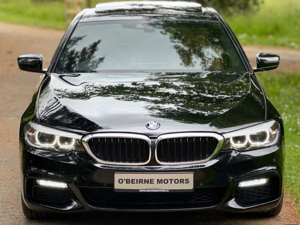 BMW 5-Series Saloon, Diesel, 2017, Black