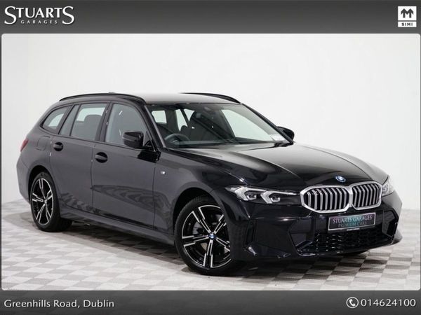 BMW 3-Series Estate, Hybrid, 2025, Black