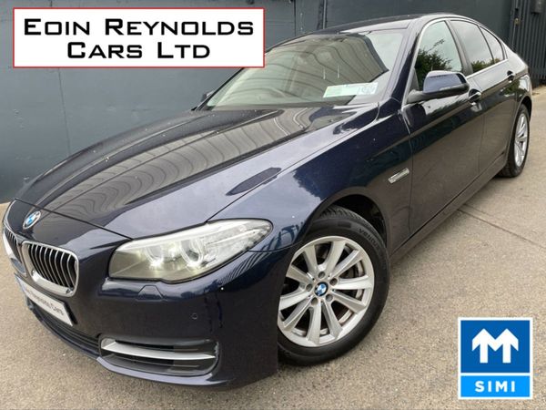 BMW 5-Series Saloon, Diesel, 2015, Blue