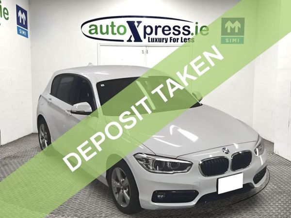 BMW 1-Series Hatchback, Diesel, 2017, White