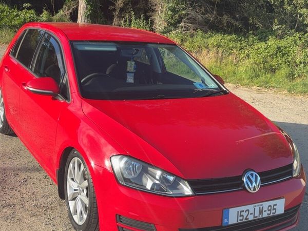 Volkswagen Golf Estate, Diesel, 2015, Red