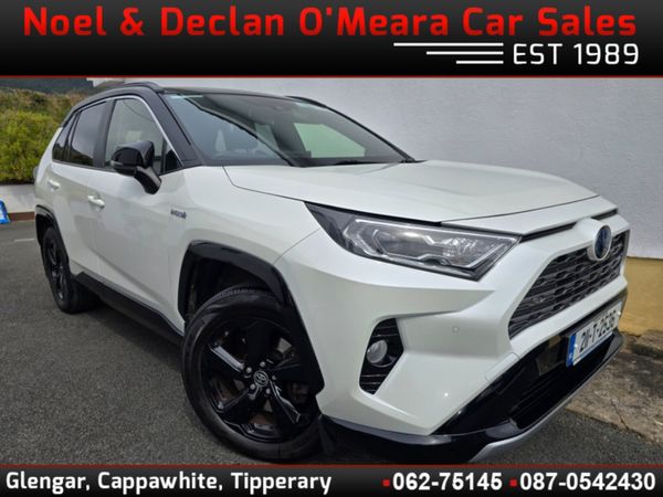 Toyota RAV4 SUV, Petrol Hybrid, 2021, White