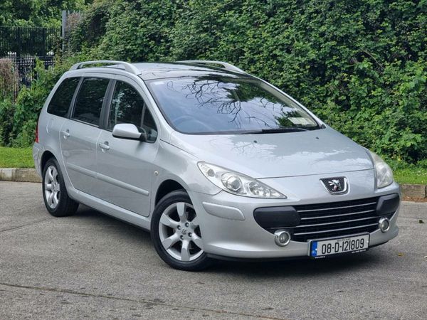 Peugeot 307 Estate, Diesel, 2008, Silver