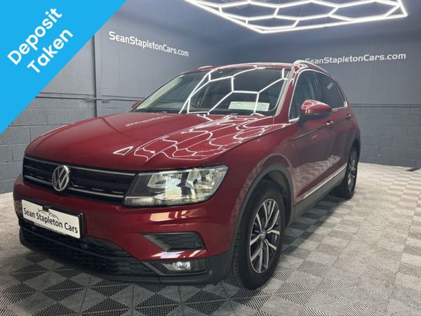 Volkswagen Tiguan Estate, Diesel, 2018, Red