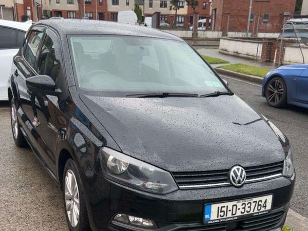 Volkswagen Polo Hatchback, Petrol, 2015, Black