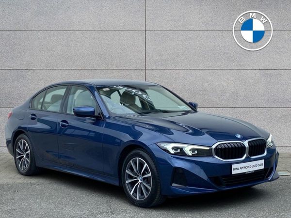 BMW 3-Series Saloon, Petrol Plug-in Hybrid, 2024, Blue