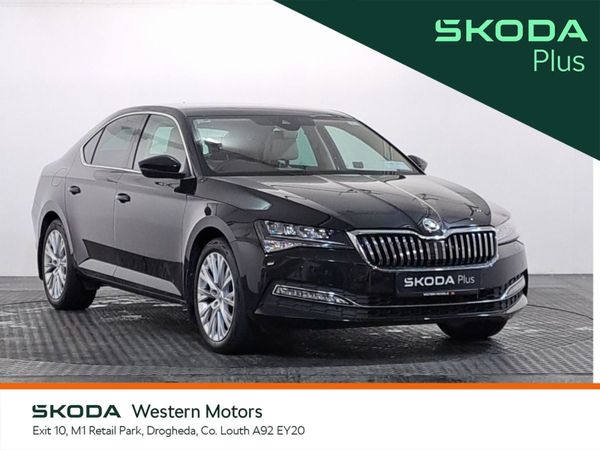 Skoda Superb Saloon, Petrol, 2023, Black