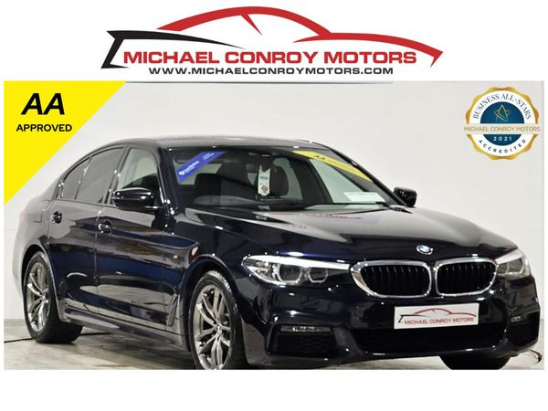BMW 5-Series Saloon, Diesel, 2018, Black
