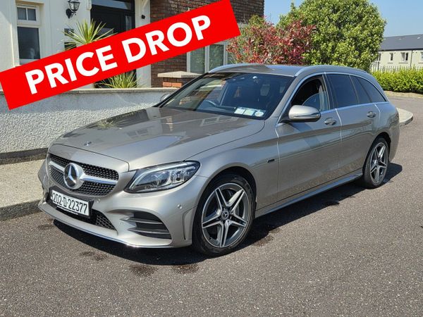 Mercedes-Benz C-Class Estate, Diesel Plug-in Hybrid, 2020, Silver