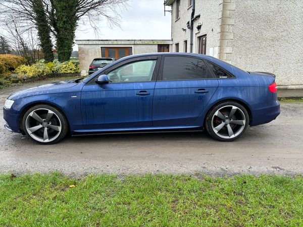 Audi A4 Saloon, Diesel, 2013, Blue