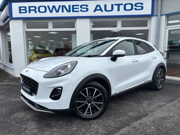 Ford Puma MPV, Petrol Hybrid, 2021, White