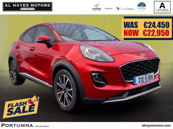 Ford Puma SUV, Diesel, 2021, Red