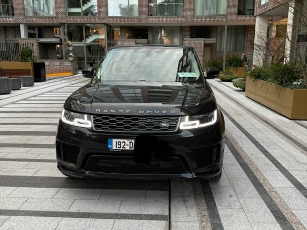 Land Rover Range Rover Sport SUV, Petrol Plug-in Hybrid, 2019, Black