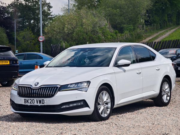 Skoda Superb Hatchback, Diesel, 2020, White