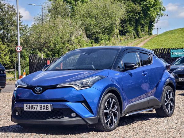 Toyota C-HR SUV, Petrol Hybrid, 2017, Blue