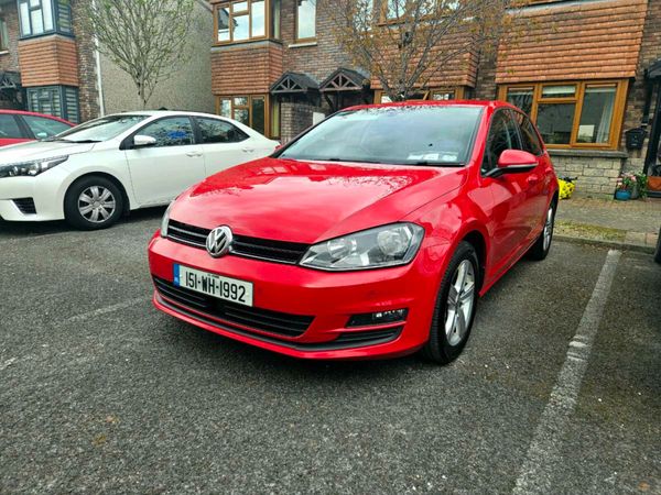 Volkswagen Golf Hatchback, Diesel, 2015, Red