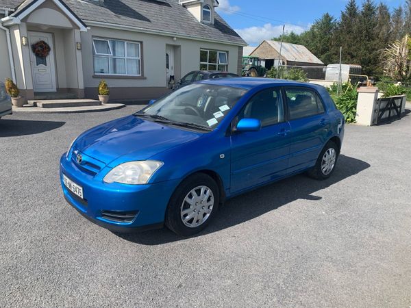 Toyota Corolla Hatchback, Petrol, 2006, Blue