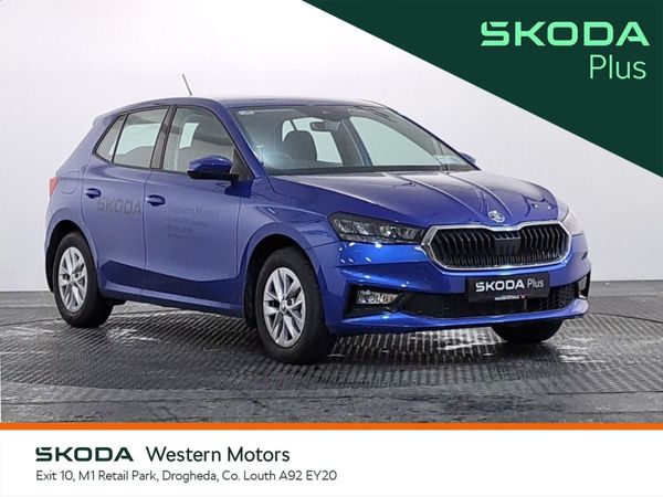Skoda Fabia Hatchback, Petrol, 2025, Blue