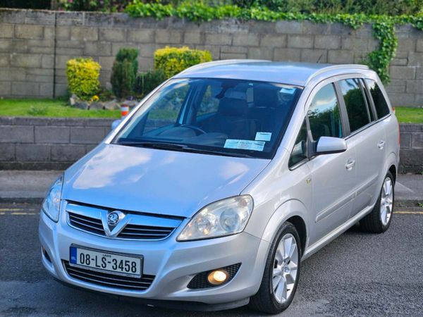 Vauxhall Zafira MPV, Diesel, 2008, Silver