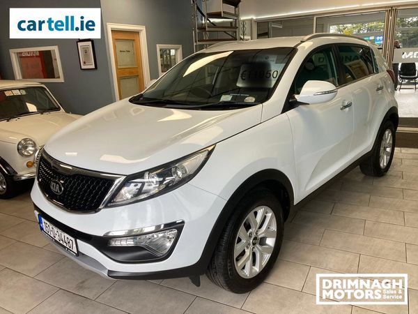 Kia Sportage SUV, Diesel, 2015, White