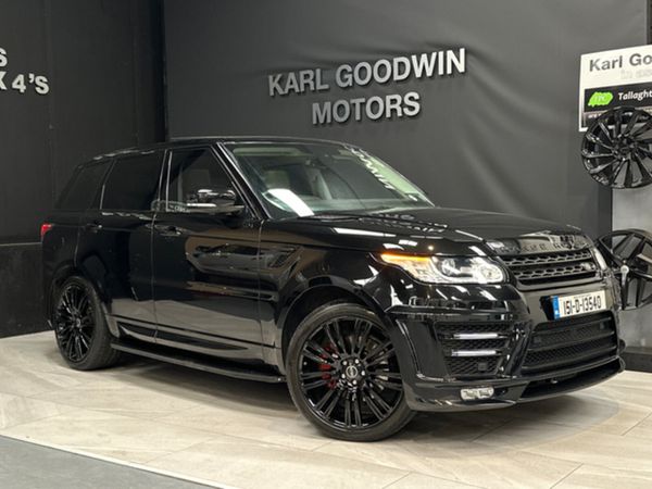 Land Rover Range Rover Sport SUV, Diesel, 2015, Black