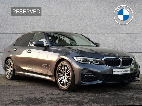 BMW 3-Series Saloon, Petrol, 2019, Grey