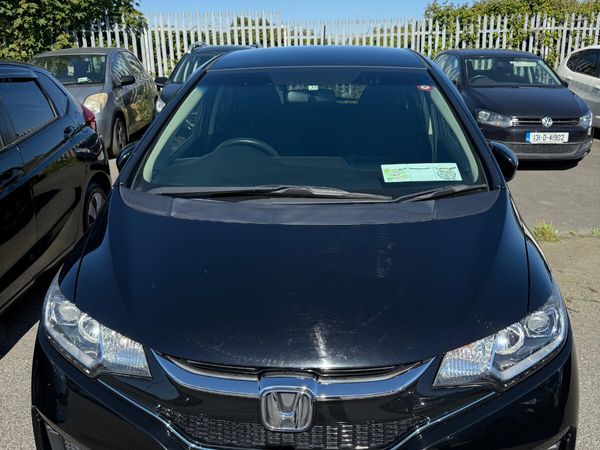 Honda Fit Hatchback, Petrol Hybrid, 2015, Black