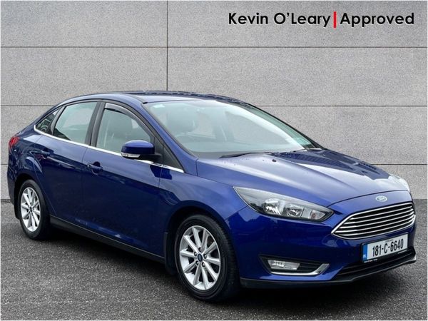 Ford Focus Saloon, Diesel, 2018, Blue