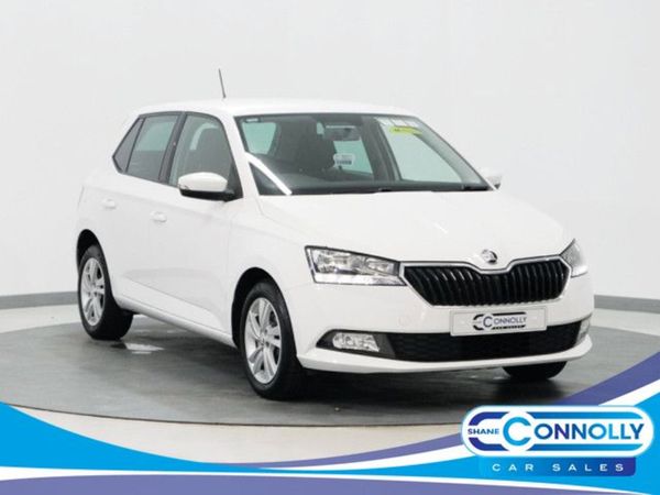 Skoda Fabia Hatchback, Petrol, 2021, White