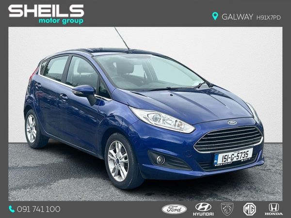 Ford Fiesta Hatchback, Diesel, 2015, Blue