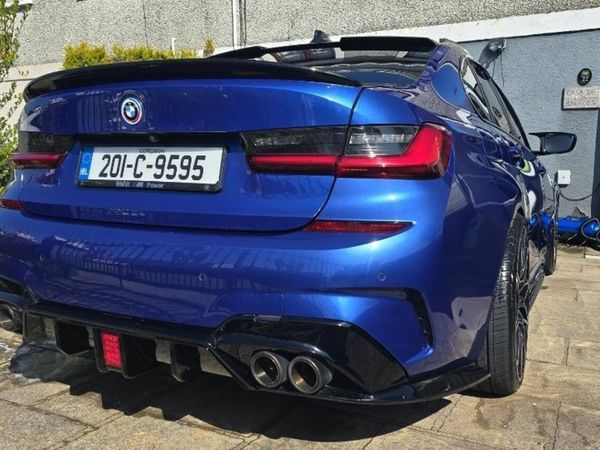 BMW 3-Series Saloon, Petrol Plug-in Hybrid, 2020, Blue