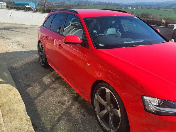 Audi A4 Estate, Diesel, 2012, Red