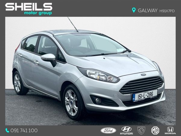 Ford Fiesta Hatchback, Petrol, 2015, Silver