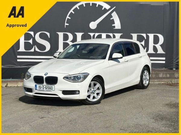 BMW 1-Series Hatchback, Petrol, 2015, White