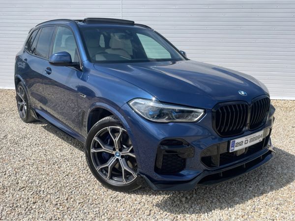 BMW X5 Estate, Petrol Plug-in Hybrid, 2021, Blue