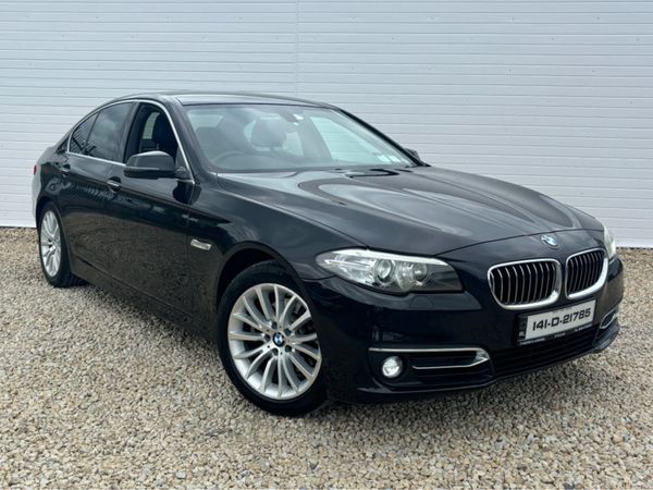 BMW 5-Series Saloon, Diesel, 2014, Black