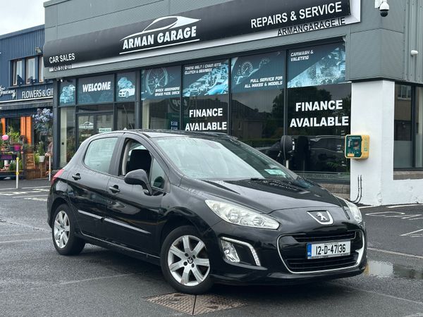 Peugeot 308 Hatchback, Diesel, 2012, Black